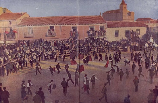 2 DESCONOCIDOS MUERTOS EN LA CAPEA DE GETAFE, ESPAÑA EN 1925