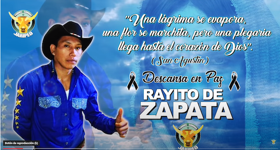 RAYITO DE ZAPATA         XXXX  -  2020